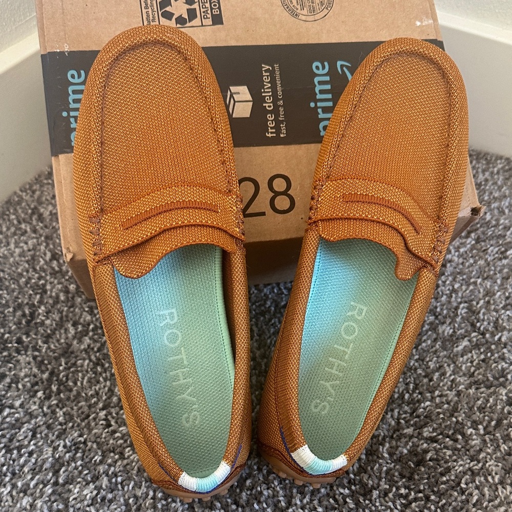 Rothy's Vibrant Orange Loafers - Picture 4 of 4